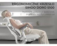 Sihoo DORO S100 Mesh biały - 1542251 - zdjęcie 5